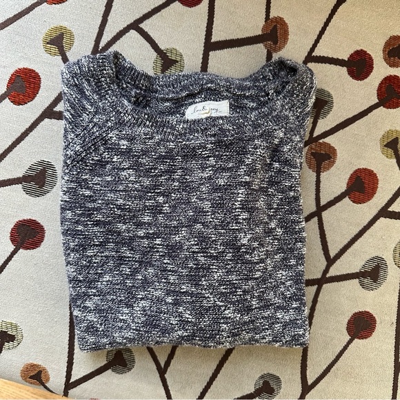 Lou & Grey Lightweight Woven Sweater size XS - Picture 2 of 9